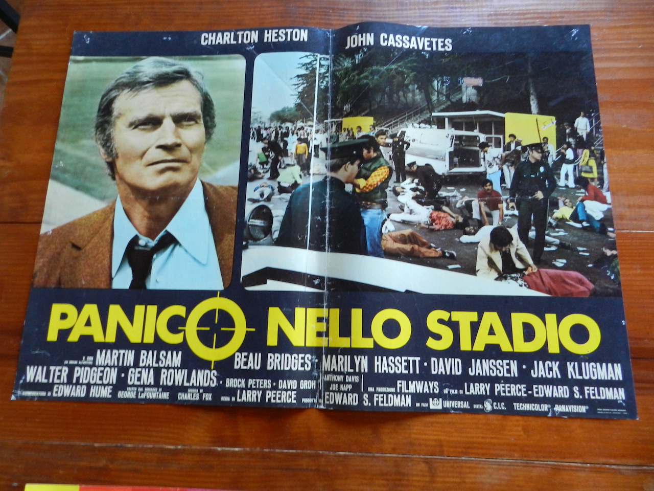 Panico nello stadio