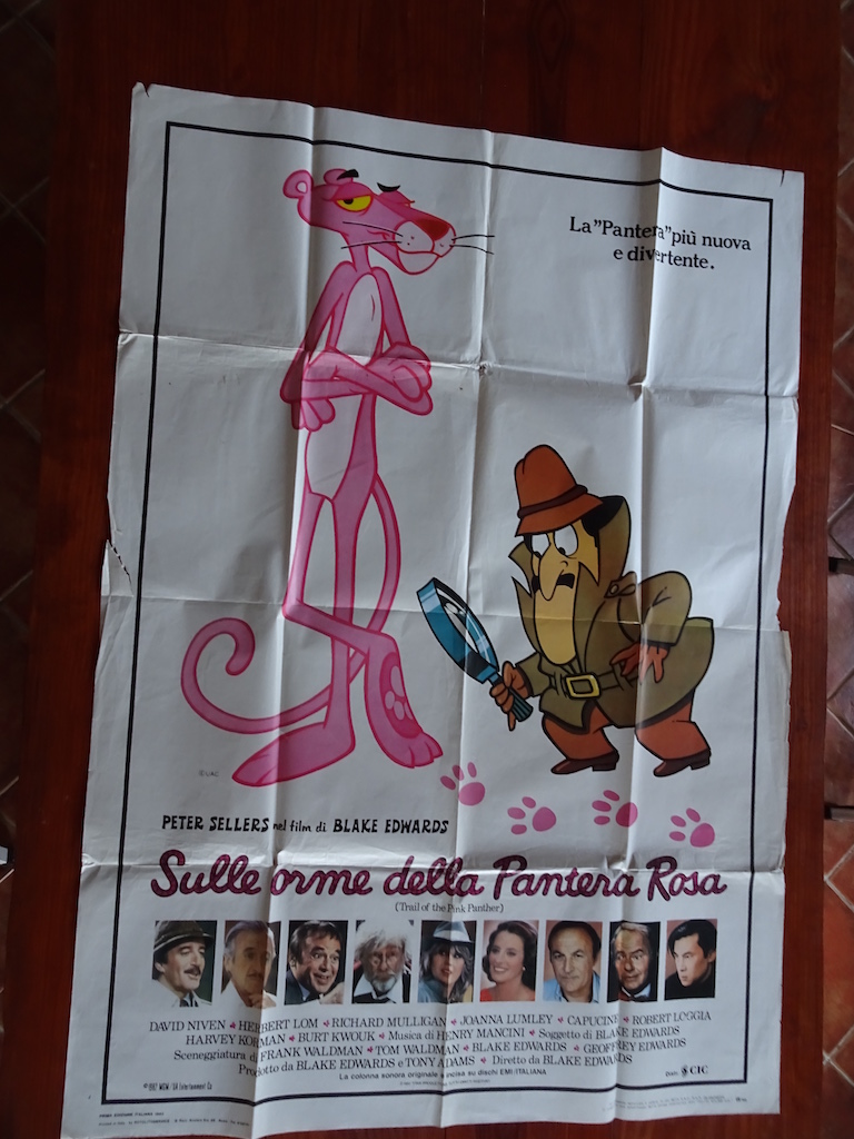 Sulle orme della pantera rosa