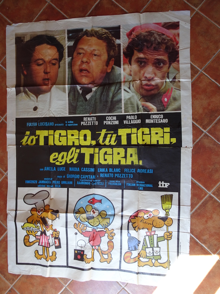Io tigro, tu tigri, egli tigra