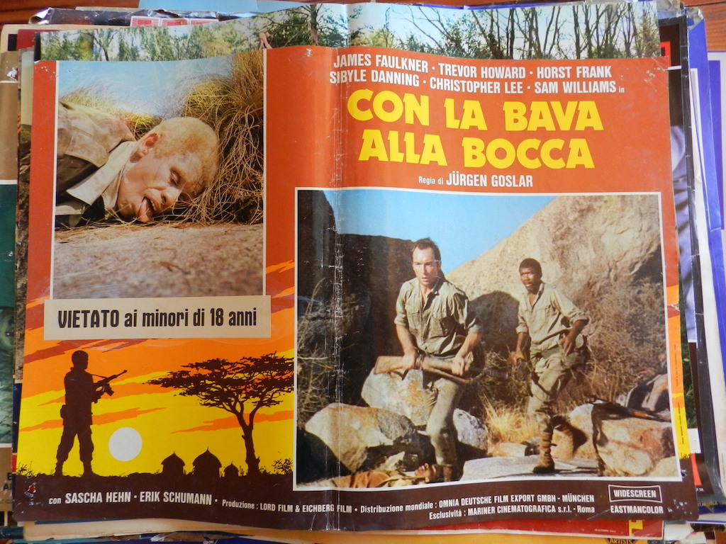 Con la bava alla bocca
