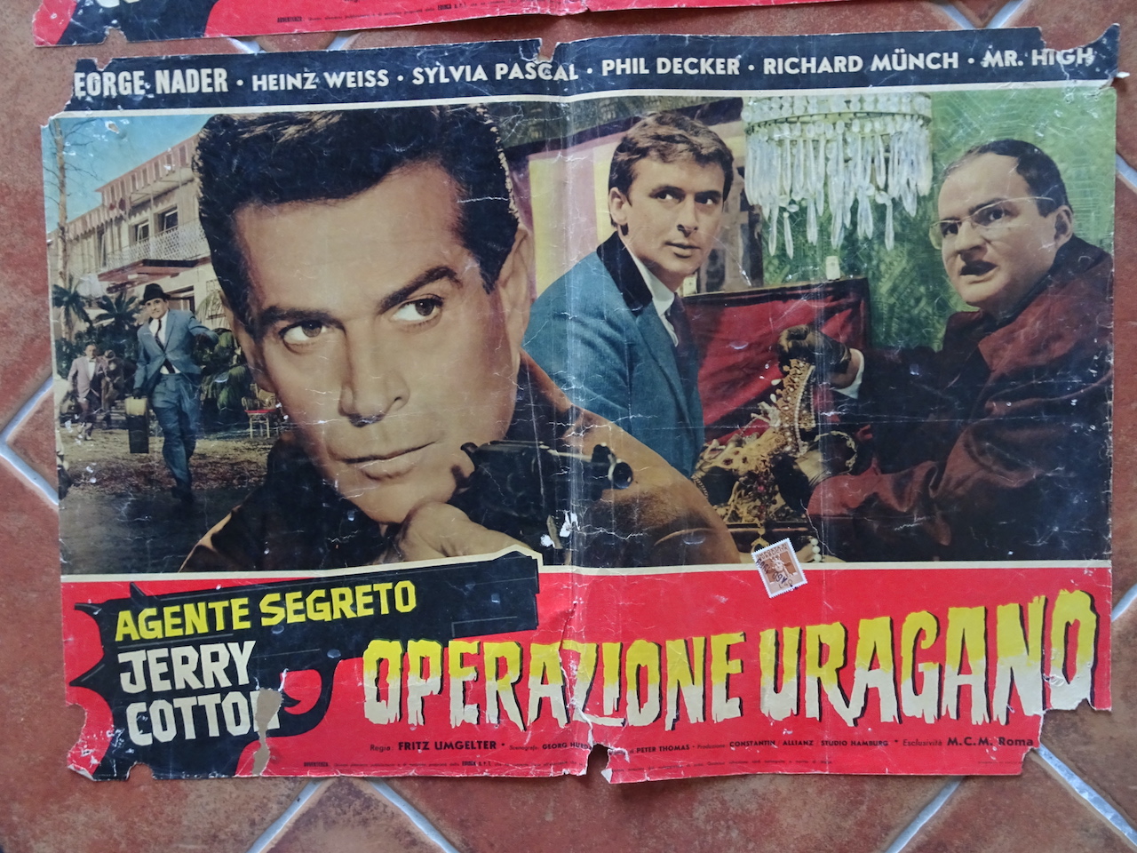 Agente segreto Jerry Cotton operazione uragano