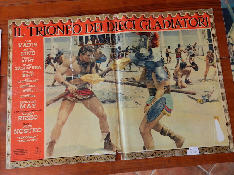 Il trionfo dei dieci gladiatori