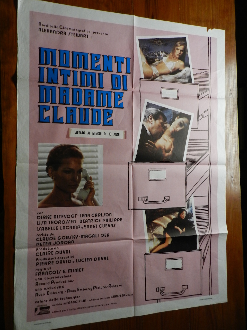 Momenti intimi di Madame Claude