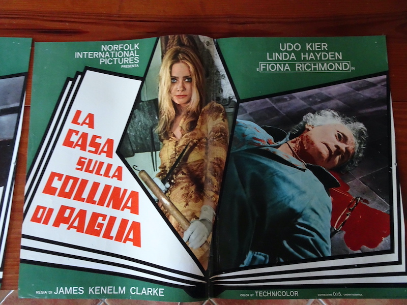 La casa sulla collina di paglia
